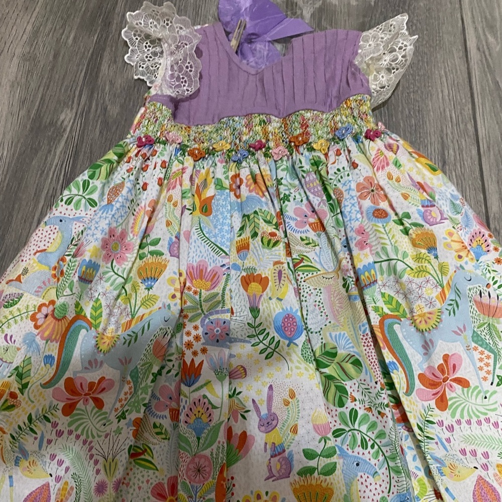 Girl Spanish dress